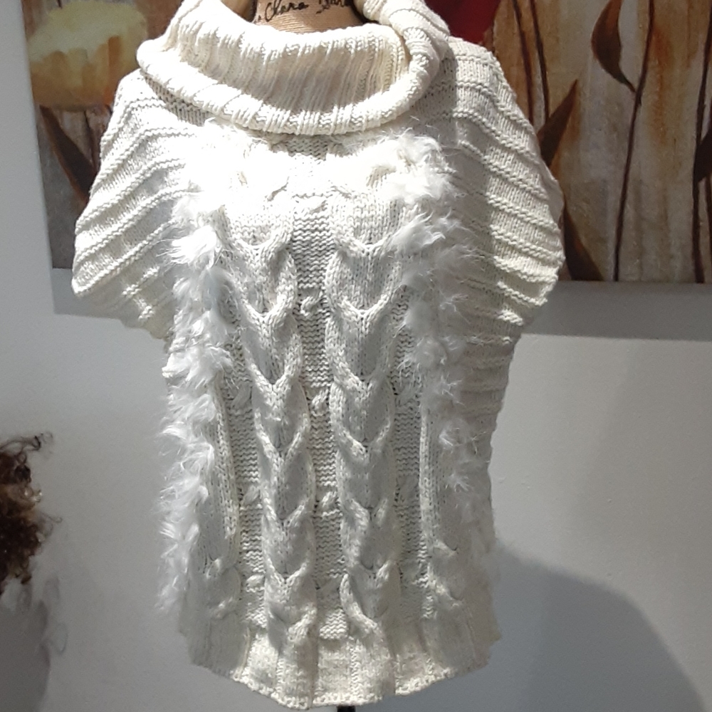 Romeo and Juliet Couture cowl neck sweater